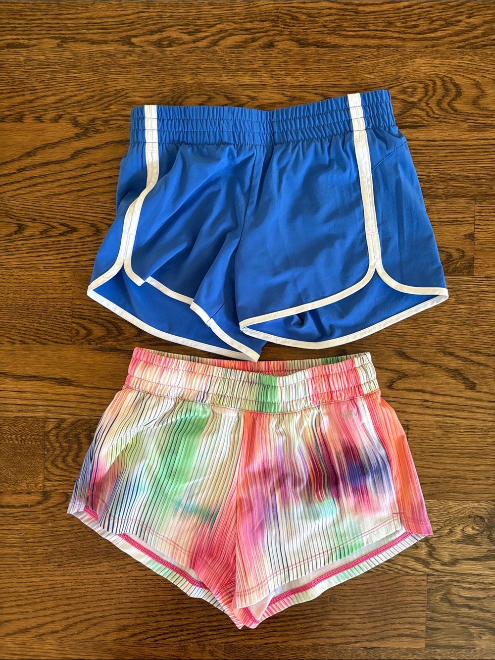 All in Motion Royal Blue Athletic Shorts & DSG Multicolor Tie-Dye Running Shorts